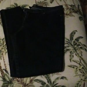 Women's juniors low rise legging jeans dark blue